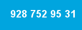928 752 95 31